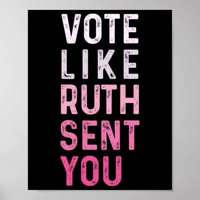 Poster Como Ruth Mandou Você Dizer Mulheres Americanas En (Frente)