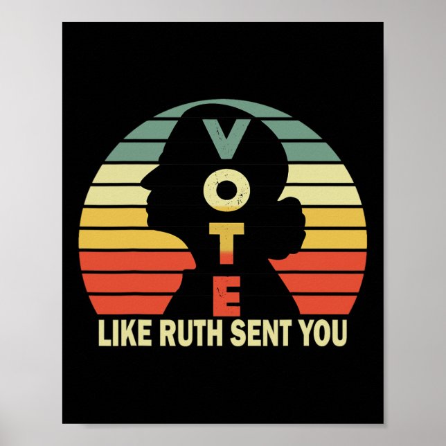 Poster Como Ruth Te Enviou - Mulheres Feministas Desenhan (Frente)