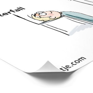 Pôster Como se sentar, quando você é criança.