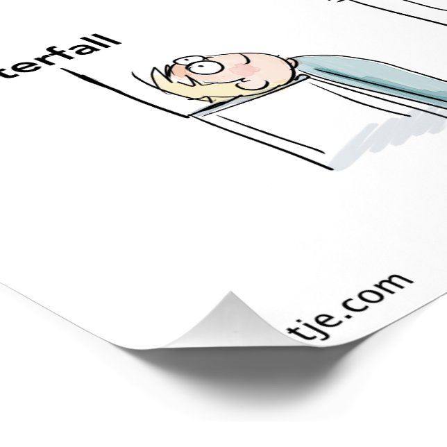 Pôster Como se sentar, quando você é criança. (Canto)