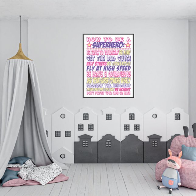 Poster Como ser um super-herói (Criador carregado)