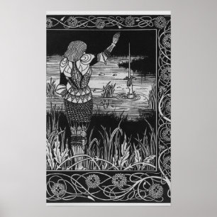 Poster Como Sir Bedivere criou a Espada Excalibur