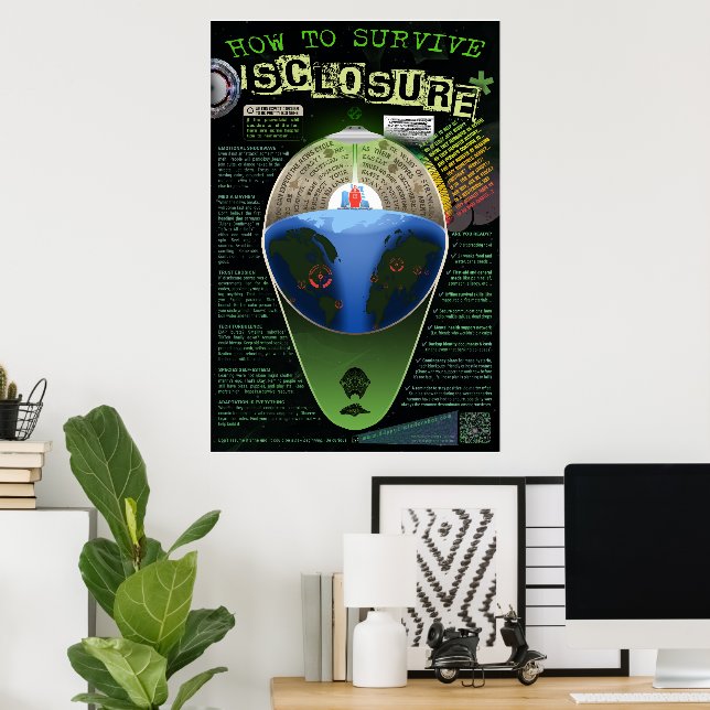 Poster Como Sobreviver à Divulgação (Escritório em casa)