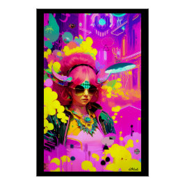 Pôster Como um Beijo no Abismo Negro