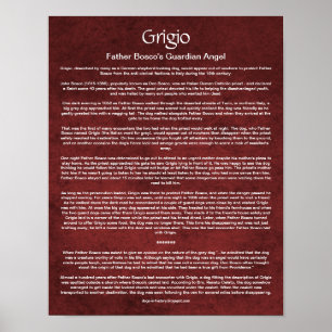 Poster Como um Cachorro Anjo Guardião Guardião Guardou um