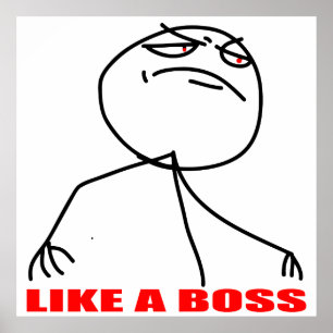 Pôster como um chefe