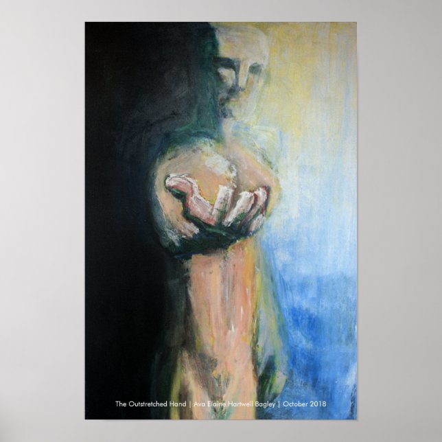 Poster "Compaixão: A Mão Estendida" (Frente)