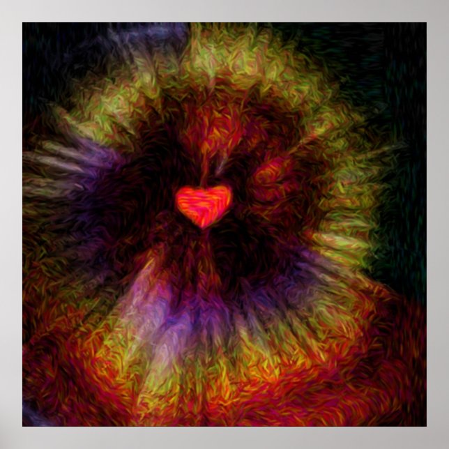 Pôster Compaixão divino (Frente)