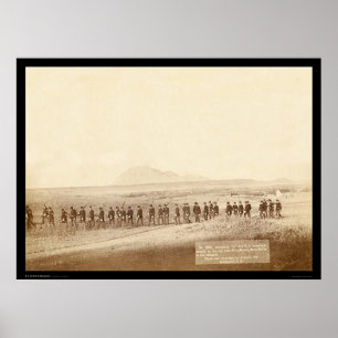 Pôster Company C 3rd US Infantry SD 1890