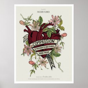 Poster Compassion - Dalai Lama Quote