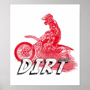 Poster Competência da bicicleta da sujeira