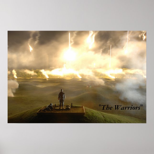 Poster Competição de Guerreiros do Exército (Frente)