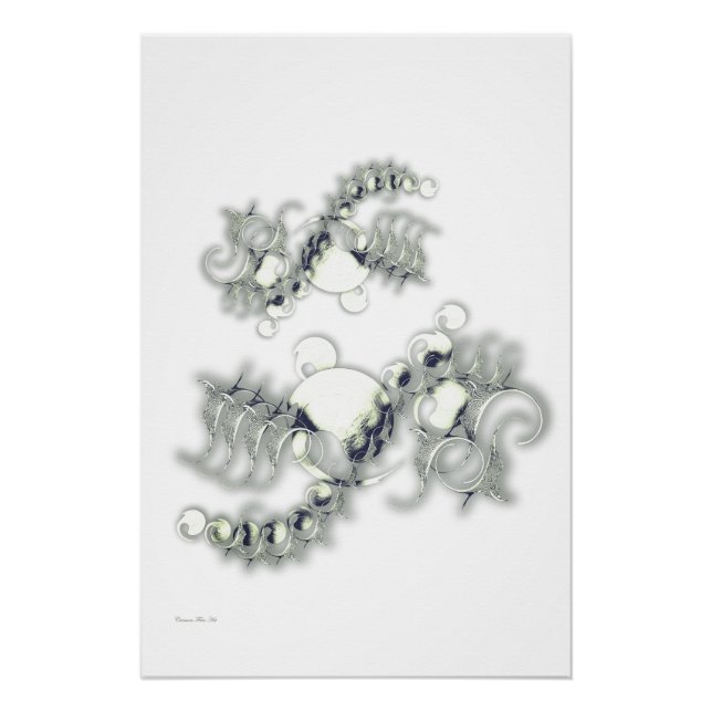 Pôster "Compilação Perceptiva" Poster brilhante (Frente)