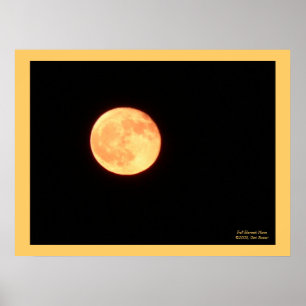 Poster completo da lua cheia
