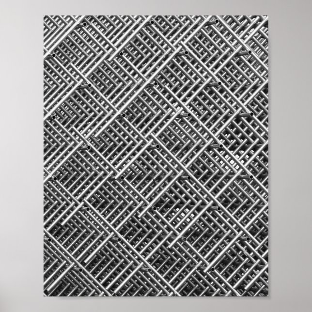 Poster Complex Metal Structure (Frente)