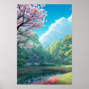 Poster Complexo de Templo de Floresta