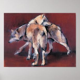 Pôster Composição 2001 do lobo