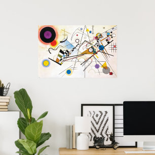 Poster Composição 8   Kandinsky  