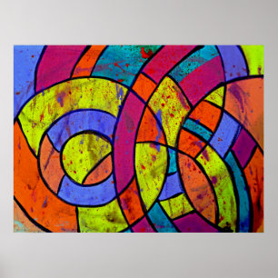 Pôster Composição 9 de Michael Moffa