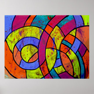 Pôster Composição 9 de Michael Moffa