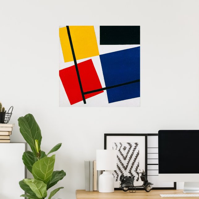 Poster Composição Contracounter Simultânea (Escritório em casa)