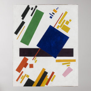 Pôster Composição de Suprematist por Kazimir Malevich