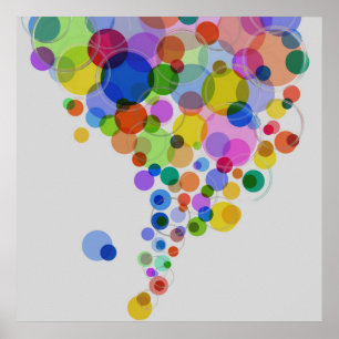 Pôster Composição dos abstratos 474