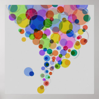 Pôster Composição dos abstratos 474