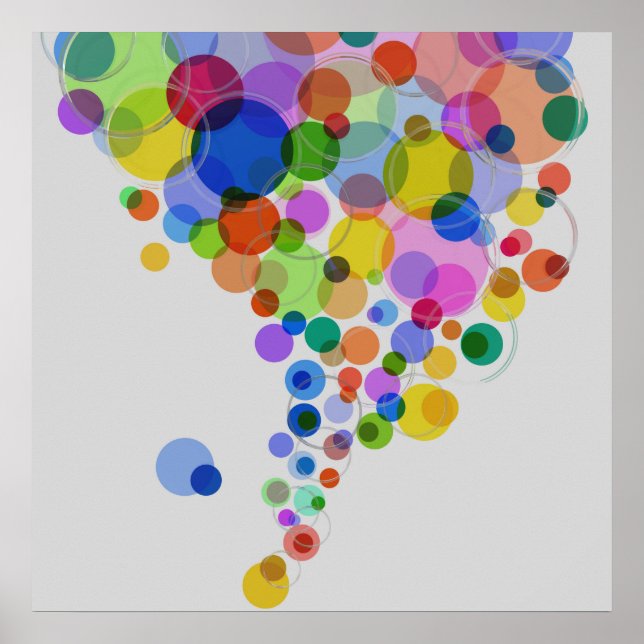 Pôster Composição dos abstratos 474 (Frente)