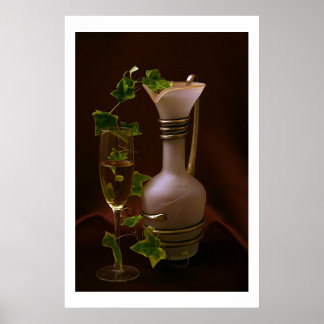 Pôster Composição em roxo