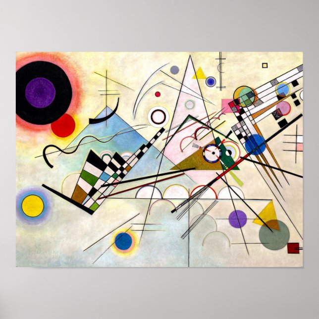 Poster Composição Kandinsky 8 (Frente)