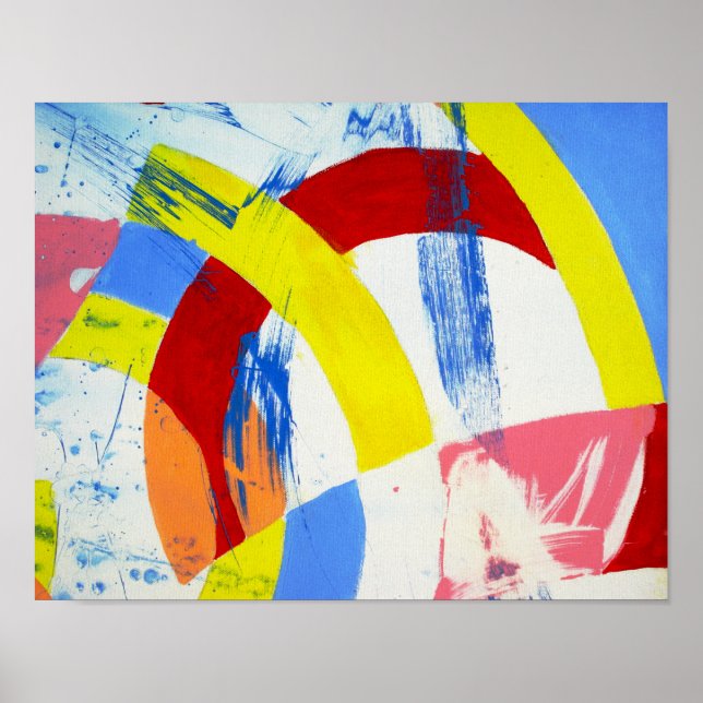 Pôster Composição nº 2A por Michael Moffa (Frente)