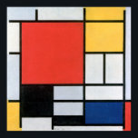 Poster Composição Vermelho, Amarelo, Azul, Preto, Mondria<br><div class="desc">Pieter Cornelis Mondrian (7 de março de 1872 - 1 de fevereiro de 1944) era pintor e teórico neerlandês, considerado um dos maiores artistas do século 20. Ele é conhecido por ser um dos pioneiros da arte abstrato, do século 20, ao mudar sua direção artística da pintura figurativa para um...</div>