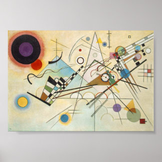 Poster Composição VIII de Kandinsky.