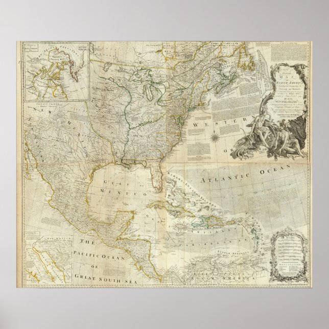 Pôster Composite North America (Frente)