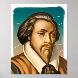 Poster Compositor inglês William Byrd