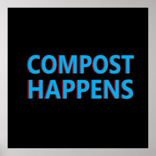 Poster compostagem acontece
