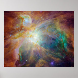 Poster Composto da nebulosa de Orion