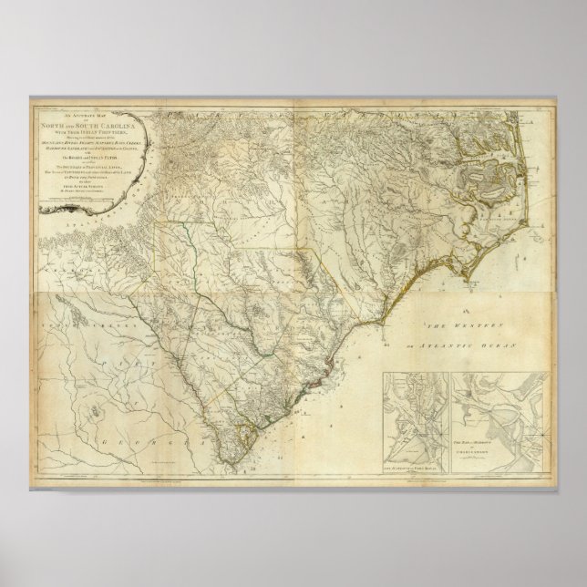 Poster Composto Norte e Carolina do Sul (Frente)