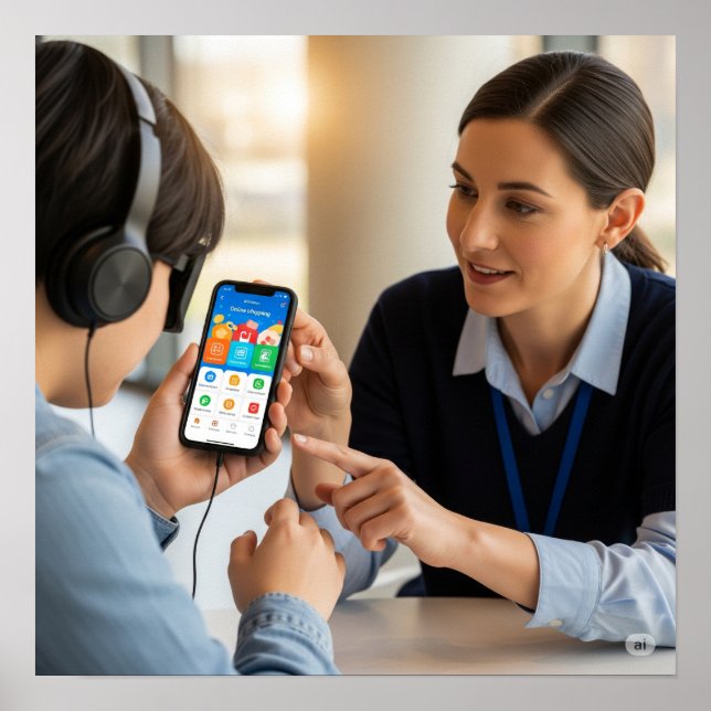 Poster Compra Acessível (Frente)