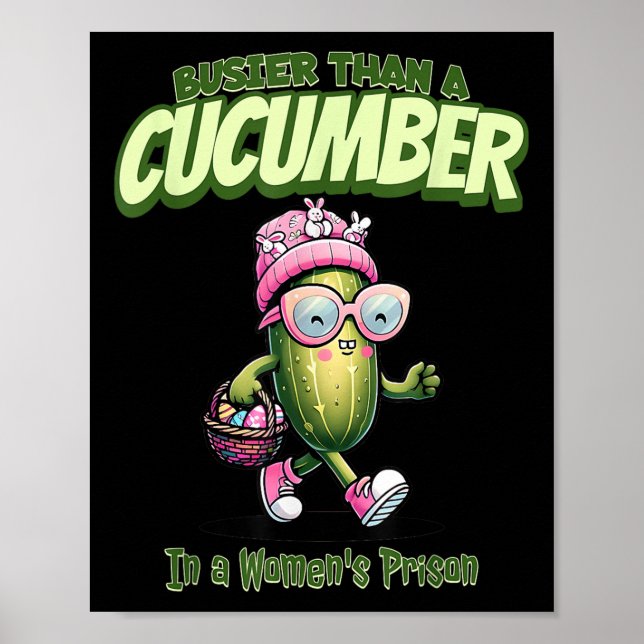 Poster Comprador Que Um Pepino Numa Prisão De Mulheres En (Frente)