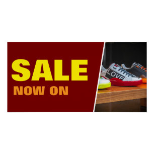 Pôster Comprar anúncio de venda Poster de brilhante perso