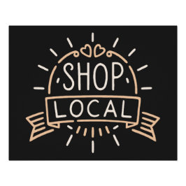 Pôster Comprar estética da academia escura retrô local vi