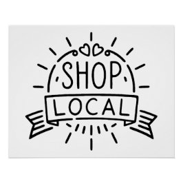 Pôster Comprar local