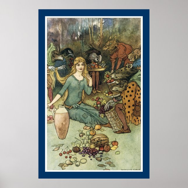 Pôster Compre de Nós Com um Cacho Dourado (Frente)