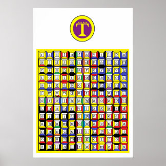 Pôster Comprimido de ar Enochian