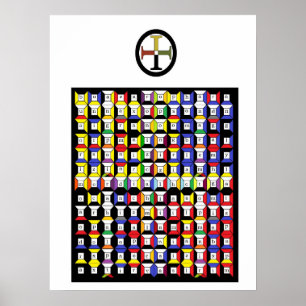 Pôster Comprimido Enochian Earth