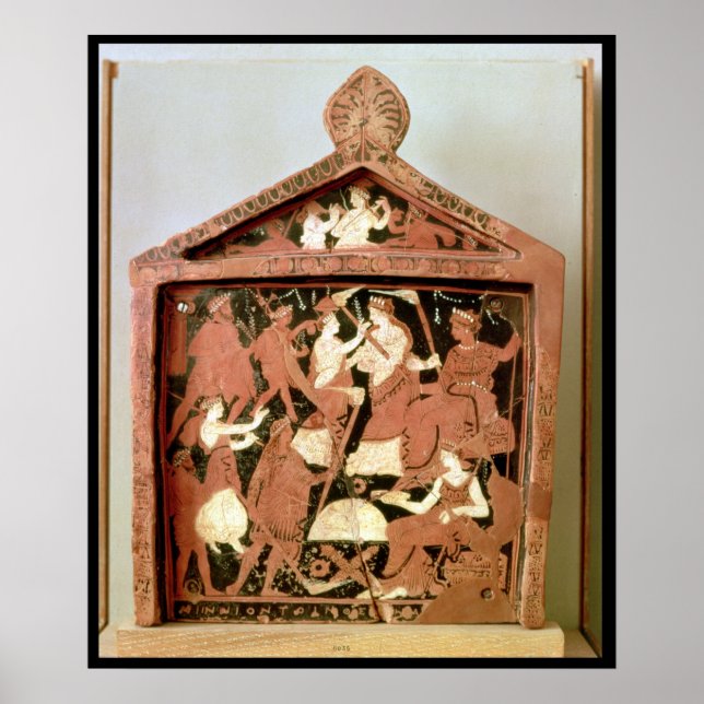 Pôster Comprimido votivo (Frente)