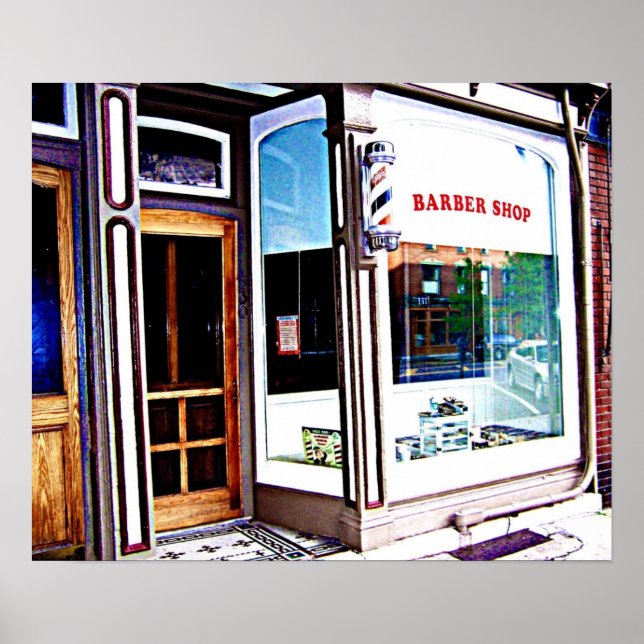 Poster Compro Barber (Frente)
