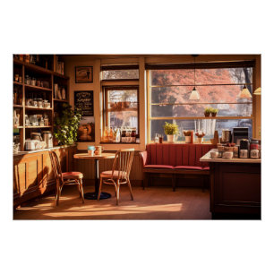 Pôster Compro Cozy Coffee